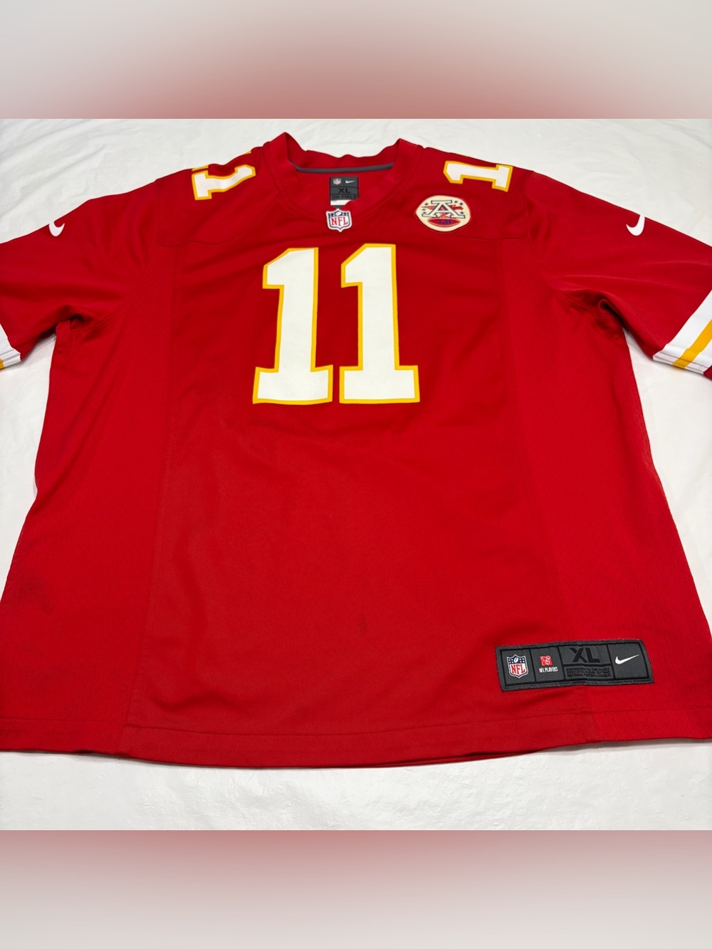 Nike Alex Smith #11 Kansas City Chiefs NFL Jersey Men’s XL